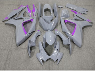 2006-2007 Nardo and Purple Trim GSXR 600-750 Motorcycle Fairings