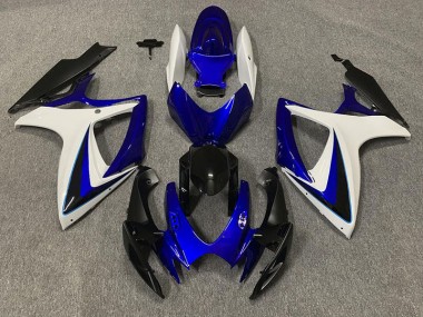 2006-2007 OEM Style Blue GSXR 600-750 Motorcycle Fairings
