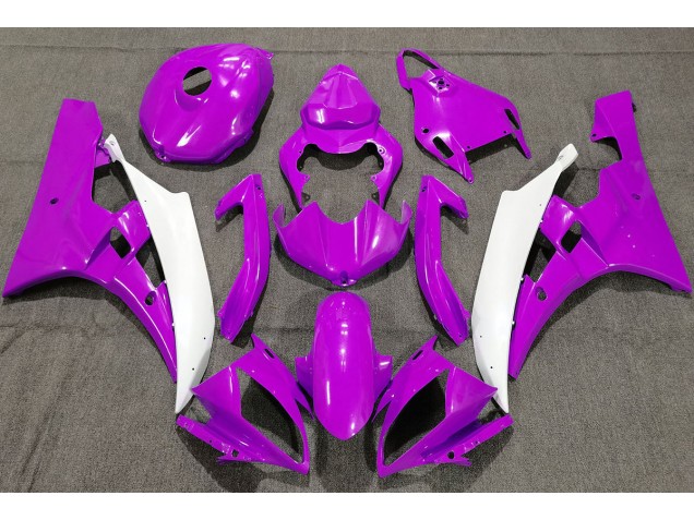 2006-2007 Pearl Purple R6 Motorcycle Fairings