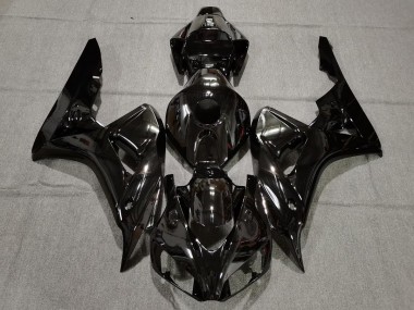 2006-2007 Plain Gloss Black CBR1000RR Motorcycle Fairings