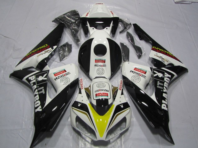2006-2007 PlayBoy Style 2 CBR1000RR Motorcycle Fairings