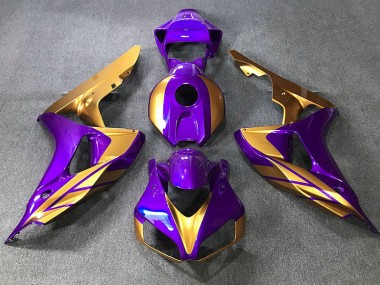2006-2007 Purple & Gold CBR1000RR Motorcycle Fairings