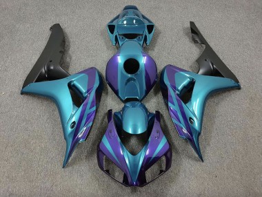 2006-2007 Purple and Emerald CBR1000RR Motorcycle Fairings