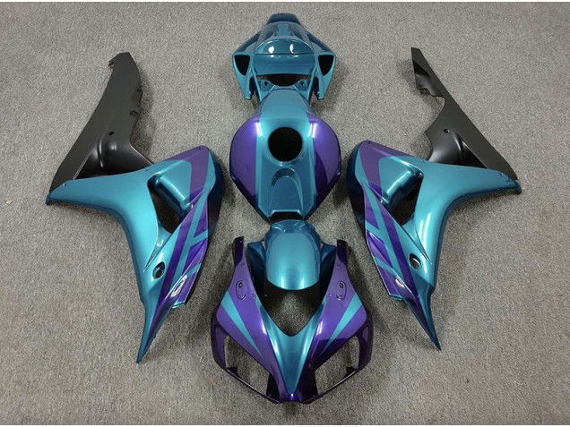 2006-2007 Purple and Emerald CBR1000RR Motorcycle Fairings