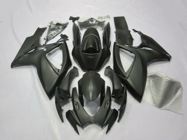 2006-2007 Red and Matte GSXR 600-750 Motorcycle Fairings