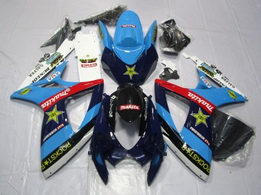 2006-2007 Rockstar GSXR 600-750 Motorcycle Fairings