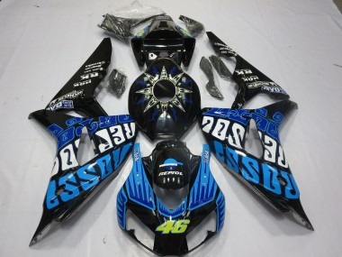 2006-2007 Rossi Blue Gloss CBR1000RR Motorcycle Fairings