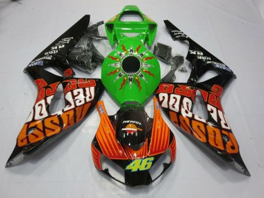 2006-2007 Rossi Lime CBR1000RR Motorcycle Fairings