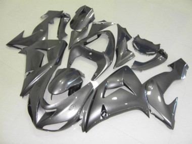 2006-2007 Silver Gloss ZX10R Motorcycle Fairings