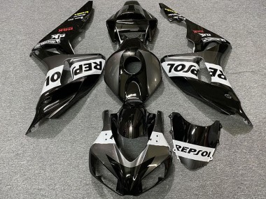 2006-2007 Silver Repsol CBR1000RR Motorcycle Fairings