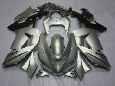 2006-2007 Silver ZX10R Motorcycle Fairings