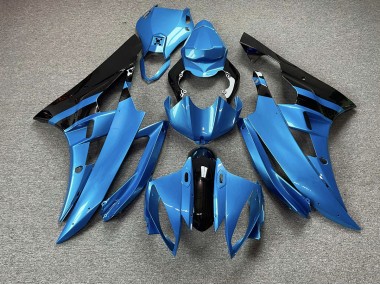 2006-2007 Sky Blue and Black R6 Motorcycle Fairings
