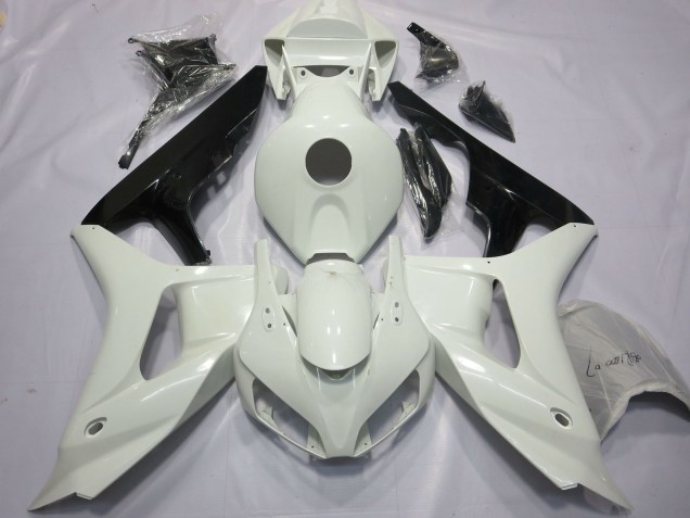 2006-2007 White and Black CBR1000RR Motorcycle Fairings
