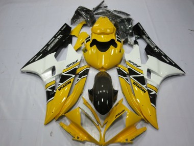 2006-2007 Yellow Motul OEM Style R6 Motorcycle Fairings