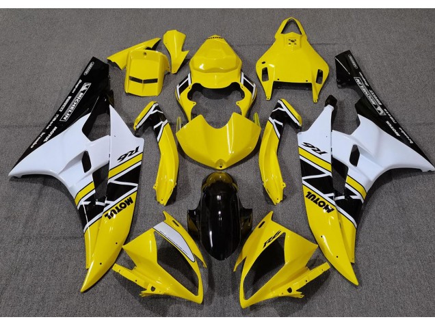 2006-2007 Yellow OEM Style R6 Motorcycle Fairings