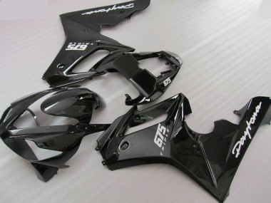 2006-2008 Black Triple Daytona 675 Motorcycle Fairings