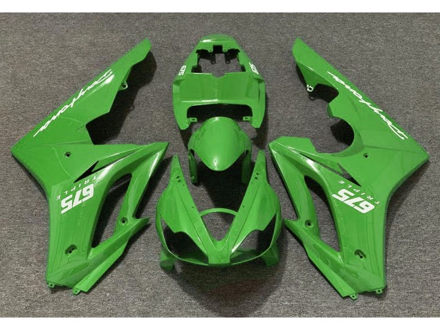 2006-2008 Gloss Green Daytona 675 Motorcycle Fairings
