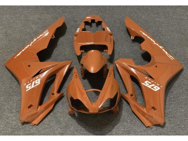 2006-2008 Gloss Orange Daytona 675 Motorcycle Fairings