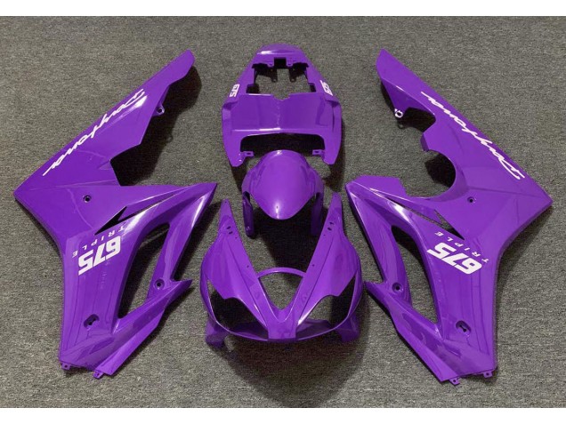 2006-2008 Gloss Purple Daytona 675 Motorcycle Fairings
