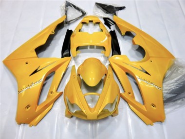 2006-2008 Pearl Yellow Daytona 675 Motorcycle Fairings