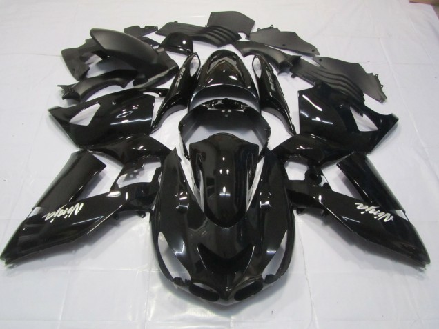 2006-2011 Black Ninja ZX14R Motorcycle Fairings