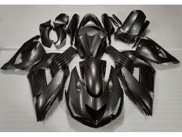 2006-2011 Graphite ZX14R Motorcycle Fairings