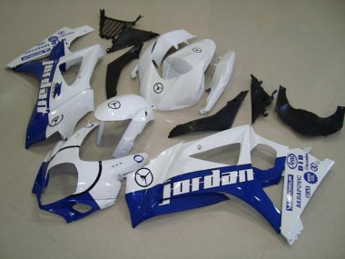 2007-2008 Blue Jordan GSXR 1000 Motorcycle Fairings