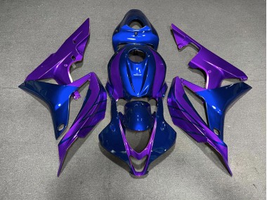 2007-2008 Blue & Purple CBR600RR Motorcycle Fairings