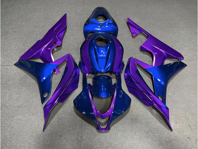 2007-2008 Blue & Purple CBR600RR Motorcycle Fairings