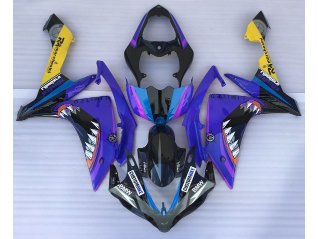 2007-2008 Blue Shark R1 Motorcycle Fairings