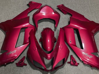 2007-2008 Candy Red ZX6R Motorcycle Fairings