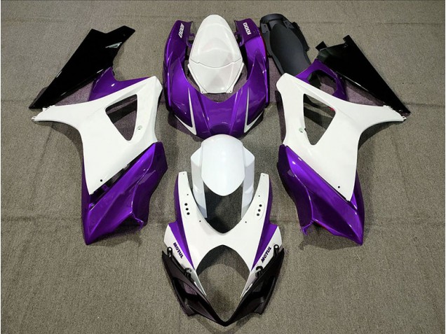 2007-2008 Custom Design Purple GSXR 1000 Motorcycle Fairings