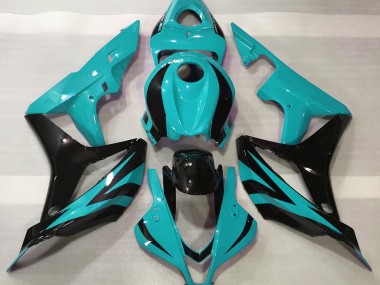2007-2008 Cyan OEM Style CBR600RR Motorcycle Fairings