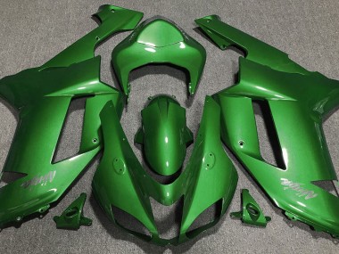 2007-2008 Forest Green ZX6R Motorcycle Fairings