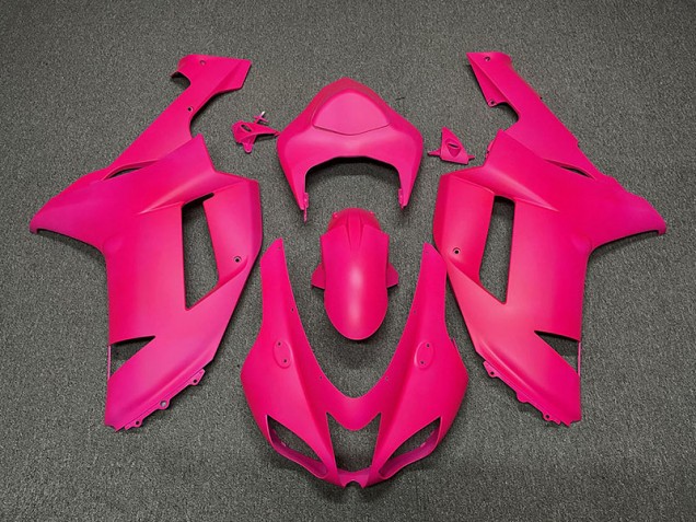 2007-2008 Fucsia ZX6R Motorcycle Fairings