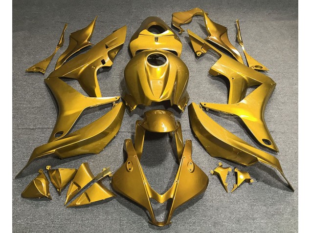 2007-2008 Gloss Gold Plain CBR600RR Motorcycle Fairings
