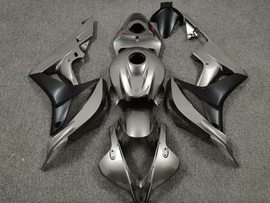 2007-2008 Gloss Grey and Black CBR600RR Motorcycle Fairings