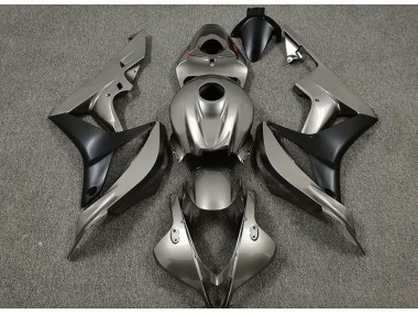 2007-2008 Gloss Grey and Black CBR600RR Motorcycle Fairings