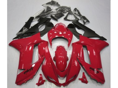 2007-2008 Gloss Red ZX6R Motorcycle Fairings