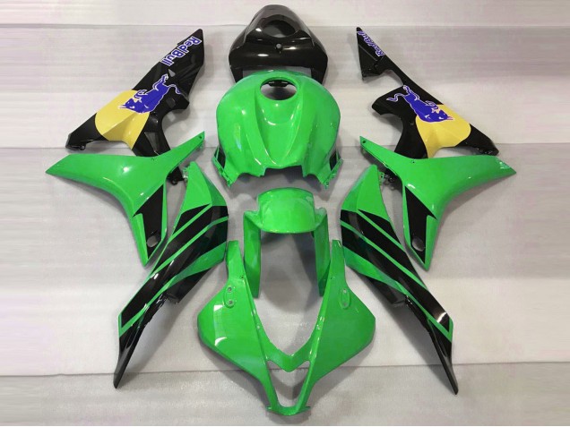 2007-2008 Green & Blue Bull CBR600RR Motorcycle Fairings