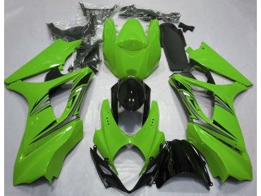 2007-2008 Green OEM Style GSXR 1000 Motorcycle Fairings