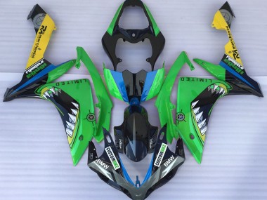 2007-2008 Green Shark R1 Motorcycle Fairings