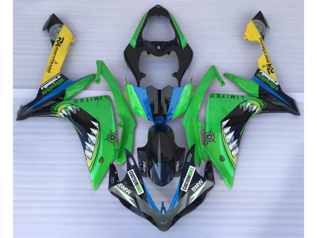 2007-2008 Green Shark R1 Motorcycle Fairings
