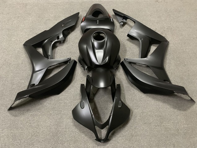 2007-2008 Matte Black CBR600RR Motorcycle Fairings