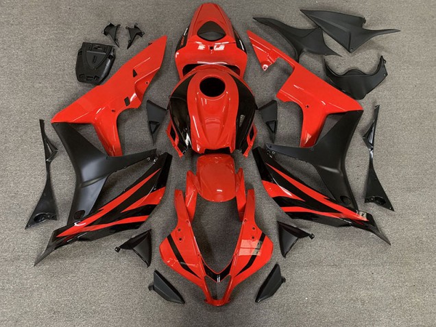 2007-2008 OEM Red Style CBR600RR Motorcycle Fairings