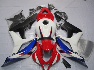 2007-2008 OEM White Red Blue Style Design CBR600RR Motorcycle Fairings