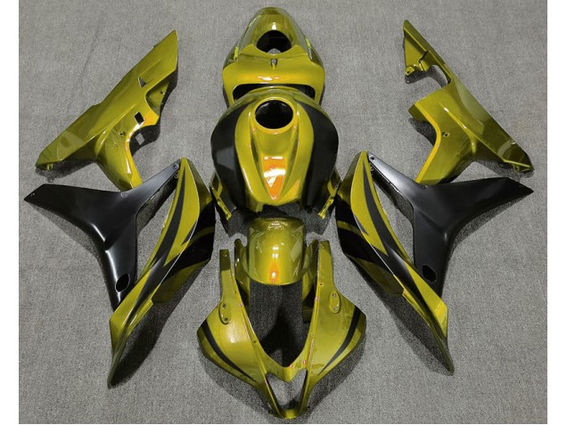 2007-2008 Olive Green OEM Style CBR600RR Motorcycle Fairings