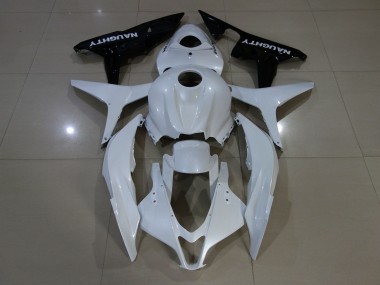 2007-2008 Pearl White CBR600RR Motorcycle Fairings