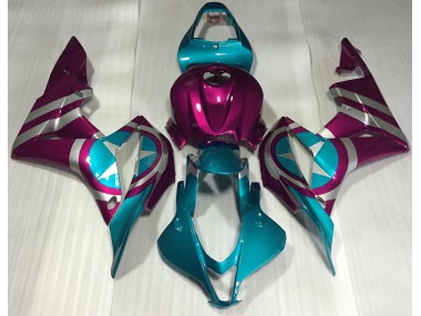 2007-2008 Pink Captain America CBR600RR Motorcycle Fairings