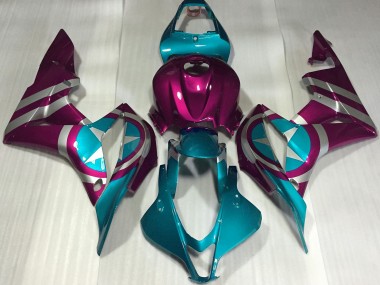 2007-2008 Pink Captain America CBR600RR Motorcycle Fairings